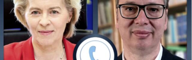 PREDSEDNIK SE ČUO SA PREDSEDNICOM EK! Vučić sa Ursulom fon der Lajen o nastavku reformskog procesa u Srbiji!
