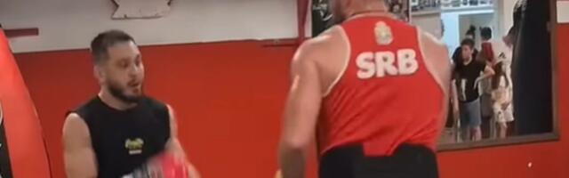 Ovo niko nije očekivao! Miloš Janičić i Veljko Ražnatović odradili sparing na Marakani, evo kako je izgledao