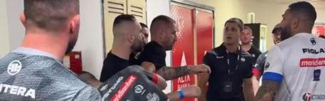 Haos u Areni: Janičić i Negucić se sukobili u hodniku, morali da ih razdvoje /VIDEO/