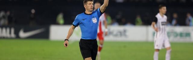 Novak Simović sudi meč 2. kola kvalifikacija za Ligu konferencije