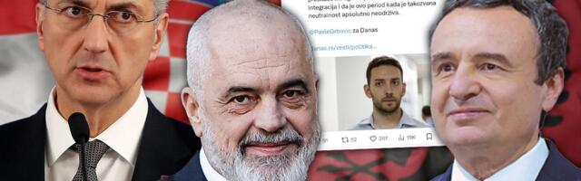 BLOKADERI IZ PSG OPRAVDAVAJU VOJNI SAVEZ PRIŠTINE, ZAGREBA I TIRANE! Za Pavla Grbovića to "nema veze sa Srbijom", Kosovo mu je nezavisno i treba da bude u NATO!