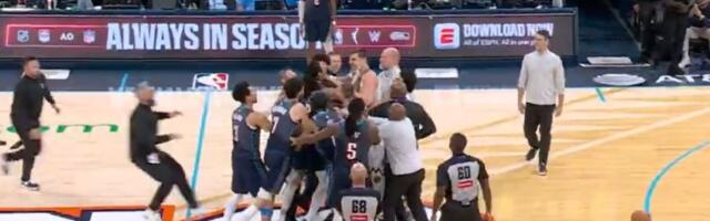 Pogledajte šta je MVP Gildžus-Aleksander radio dok su se njegovi saigrači tukli sa Jokićem nasred terena