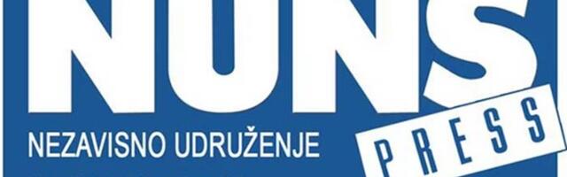 NUNS: Odmah prestati sa ugrožavanjem bezbednosti, ometanjem i targetiranjem novinara i medija