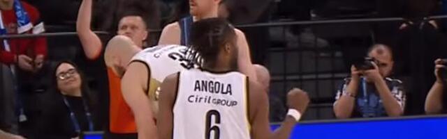 ŠOU ZA DRAMATIČNU POBEDU: Angola je MVP 30. kola Evrolige