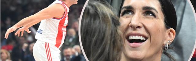 Jelisaveta Orašanin je došla široko nasmejana na utakmicu Miloša Teodosića nakon što se pročulo za razvod pre godinu i po dana
