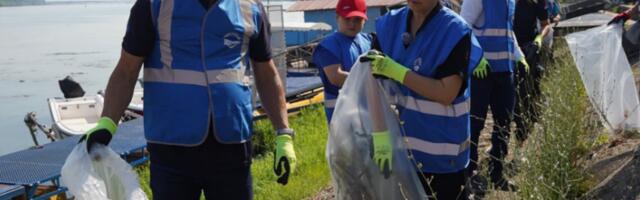 Акцији чишћења обале Дунава прикључили се спортски клубови из Смедерева
