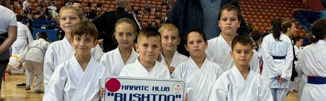 Karate klub “Bušido” osvojio 4, zlatne, jednu srebrnu i 3 bronzane medalje