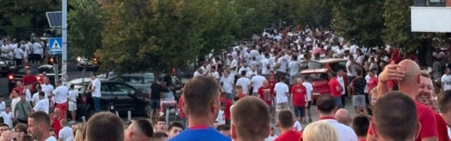 OVO DUGO NIJE VIĐENO ISPRED MARAKANE: Reke delija se slivaju prema stadionu, kolone su nepregledne (VIDEO)