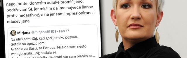 "NISU NI DECA, NI ANĐELI, ZAMALO JEDNOG DA OŠAMARIM" Jovana Gligorijević otkrila šta stvarno misli o blokaderima, ali to nije ni važno, samo udri na Vučića?!
