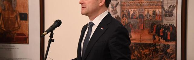 Ministar Selaković otvorio izložbu "Kultura Srba u Sarajevu 1468–1941. godine" u banjalučkom Banskom dvoru