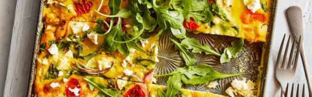 Mediteranski miks s jajima iz rerne