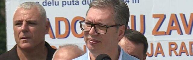 OD PAZARA DO BEOGRADA ZA 2 SATA: Vučić obišao deonicu rekonstruisanog puta Raška - Novi Pazar