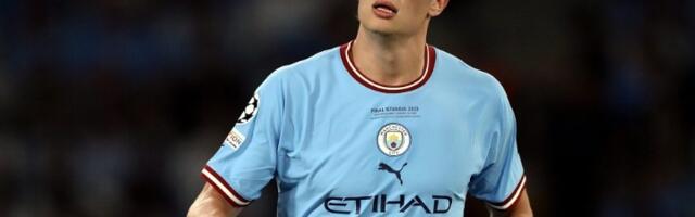 Mančester siti slavio: Brentford poražen golom Halanda