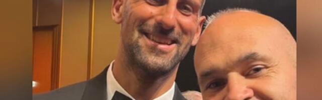 Đoković u društvu jedne od najvećih legendi Barse, nakon Ronalda, Novak se družio i sa ovim majstorom