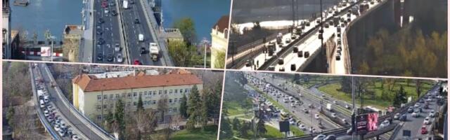 DUGA KOLONA NA PLAVOM MOSTU: Na ostalim špic-tačkama nigde gužve! Brankov, Gazela i Autokomanda prohodni (FOTO)