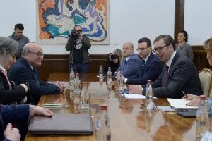 Вучић са Пичом: Остајемо посвећени очувању мира, за нас ЗСО кључно питање