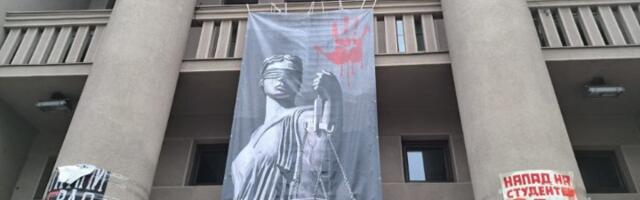Studenti u blokadi Pravnog fakulteta obratili se MUP-u pred današnji skup ispred Skupštine Srbije