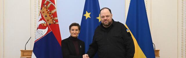 Brnabić u Kijevu: Srbija i Ukrajina su prijateljske zemlje
