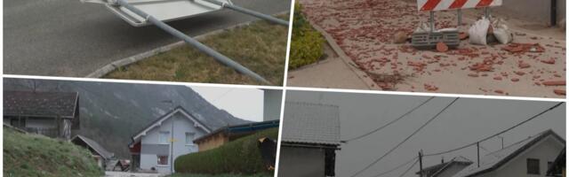 VANREDNA SITUACIJA U SLOVENIJI: Orkanski vetar čupao stabla i krovove, više od 500.000 ljudi pod crvenim upozorenjem! Sneg ne prestaje, zemlja paralisana (FOTO)