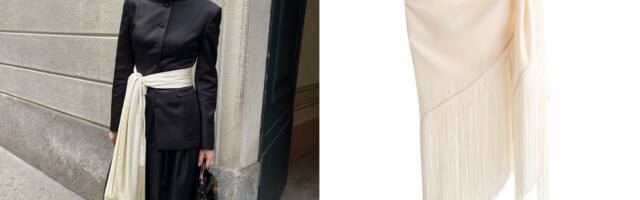 Nakon marami, šal postaje omiljeni aksesoar koji vezujemo oko struka