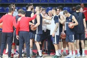 "Орлови" тренирали у Њукаслу пред дуел са Великом Британијом