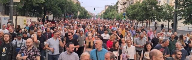 Osmi protest "Srbija protiv nasilja" u subotu, objavljena i ruta