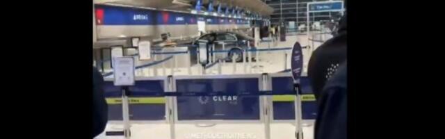 HAOS na aerodromu: Kolima uleteo na terminal (VIDEO)