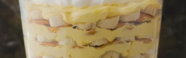 Kremasti banana desert sa pudingom - nastaje i nestane dok kažeš "keks"