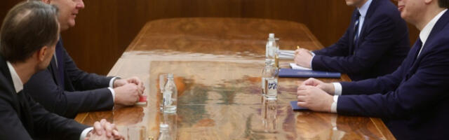 Вучић са Соренсеном о актуелном току дијалога са Приштином