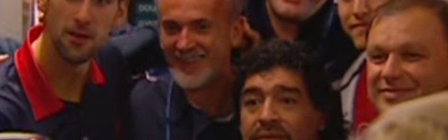 Fudbalski bog koji se klanjao Novaku: Maradona je voleo i upoznao Đokovića i zbog njega gledao tenis (VIDEO)
