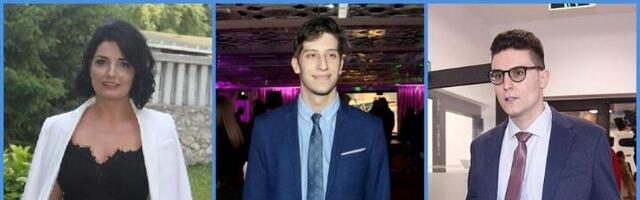 Milena Popović, Lav Pajkić, Luka Kebara - državni sekretari i savetnici u Vladi Srbije