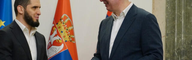 Председник Вучић примио Махачева: спорт промовише праве вредности у друштву