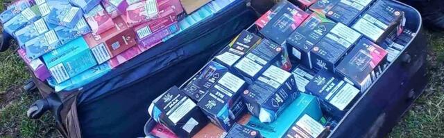 U prikolici u dvorištu čuvao elektronske cigarete i aromatizovane tečnosti u vrednosti od šest miliona