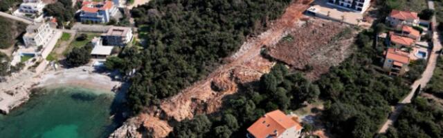 NEVIĐEN ekološki kriminal na crnogorskom primorju! Nelegalno posekao šumu, rušio obalu i gradio na državnom zemljištu!