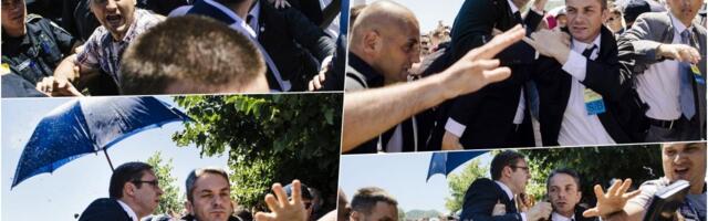 DONEO CVET I PRUŽIO IM RUKU, ONI MU VRATILI KAMENICOM U GLAVU! 11 godina od stravičnog napada na Vučića u Potočarima, za pokušaj ubistva još niko nije odgovarao