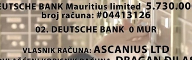 /FOTO/VIDEO/ RAZOTKRIVENE ĐILASOVE LAŽI! Na računima na Mauricijusu poseduje 5.730.000 evra!