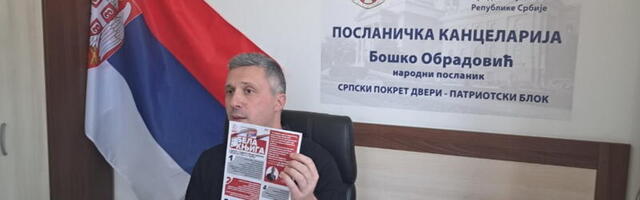 Obradović pozvao na Vidivdanski protest i još jednom zatražio smenu republičke i čačanske vlasti