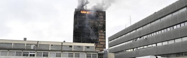 Osumnjičenim mladićima određen jednomesečni pritvor zbog požara u zgradi Vjesnika