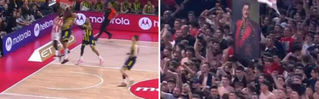 (VIDEO) Miler-Mekintajer brutalno zakucao preko Korton-Takera i polomio obruč: Ovaj potez je zapalio Arenu