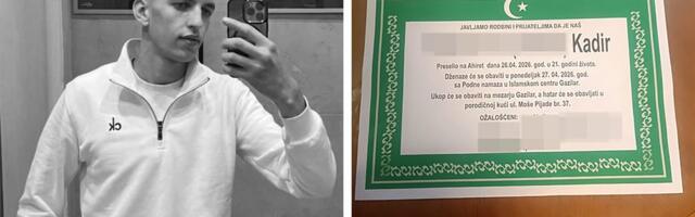 Ovo je mladić koji je poginuo u nesreći kod Raške: Navijači se u suzama opraštaju od najmlađeg člana