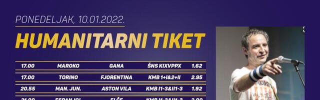 Humanitarni tiket u podne: Žika Milenković tipuje za lečenje Elene Krstivojević, 1084 na 3030