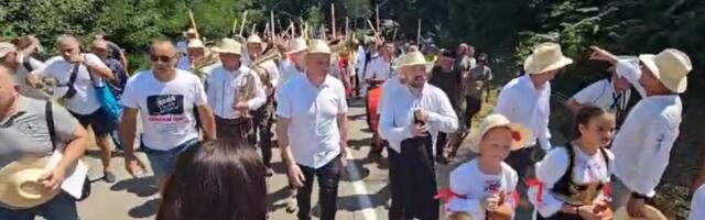 Zlatnu kosu sa Rajca poneo Vuk  Vučković iz Preljine