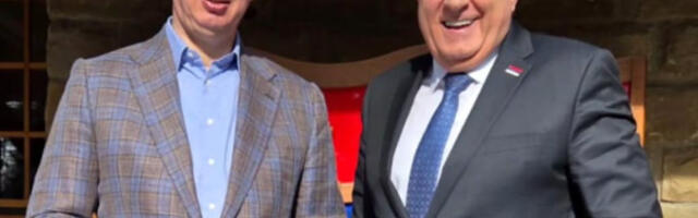 Predsednik Vučić ugostio Dodika: “Sa zanimanjem sam slušao njegove impresije o poseti SAD”