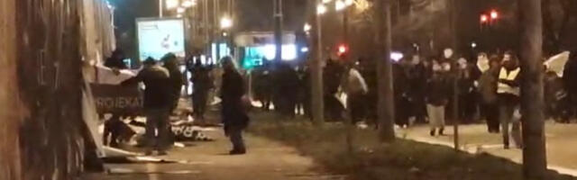 Рушилачки поход блокадера код Ушћа