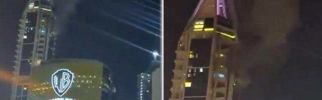 Gori Dubai! Iranski projektil pogodio jednu od najviših stambenih kula: Mrežama kruži snimak stravične eksplozije (VIDEO)