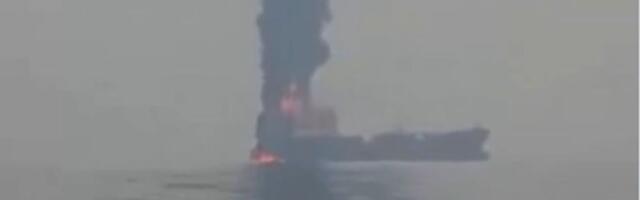 Grčki tanker pogođen u Persijskom zalivu: Muke Mihaila u ratu sa Iranom, snimci su užasni