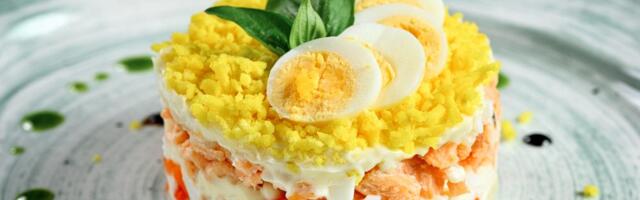 Mimoza salata – ukusan obrok od ostataka uskršnje trpeze