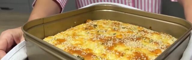 Pita bez kora: Sočan i jednostavan recept koji uspeva svakome