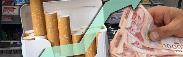 Cigarete opet poskupele, paklica ide i do 620 dinara!