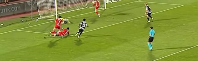 Autogol fudbalera iz Crne Gore u Humskoj, crno-beli se radovali zbog greške protivnika